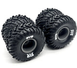 Arrma GORGON 223S - Tires & Wheels (gun metal) DBOOTS Cut Chevron MT ARA3530
