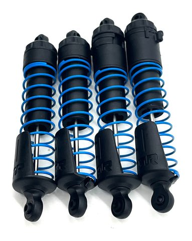 Arrma GORGON 223S - Shocks (Blue) assembled front & rear set springs ARA3530