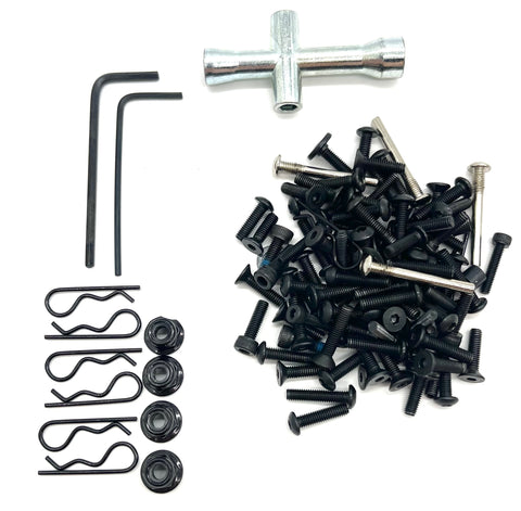 fits Supra GT4 - SCREWS & TOOLS, suspension pins, nuts 93064-4