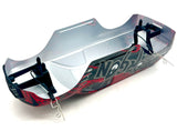Arrma GORGON 223S - Body Shell assembled painted (RED/BLACK) cover ARA3530