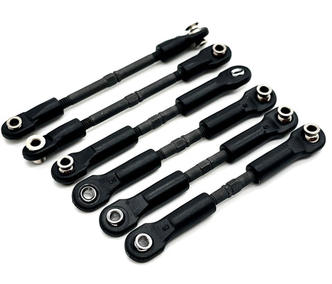 fits Slash 2wd VX3 - TIE RODS (Upper steel push toe links traxxas 58434-4