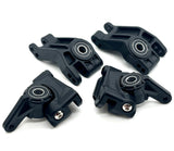 Rustler 2WD VX3 - HUBS UPRIGHTS, & BEARINGS HD Black carriers traxxas 37454-4