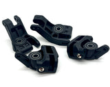 Rustler 2WD VX3 - HUBS UPRIGHTS, & BEARINGS HD Black carriers traxxas 37454-4