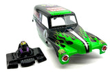 Losi LMT Grave Digger 2.0 BODY GREEN shell monster truck  LOS04028