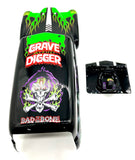 Losi LMT Grave Digger 2.0 BODY GREEN shell monster truck  LOS04028