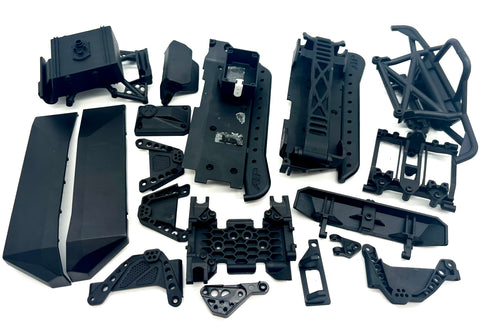 Axial SCX-10 III SR5 PLASTIC PARTS, bumpers, sliders, mounts, braces AXI-2062