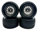 MINI-XRT Wheels & Tires (Factory Glued Assembled set 4 Gravix Traxxas 108076-1