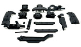 MINI-XRT Plastic Set (Front Rear Bulkhead skid plates Brace box Traxxas 108076-1