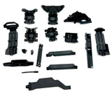 MINI-XRT Plastic Set (Front Rear Bulkhead skid plates Brace box Traxxas 108076-1