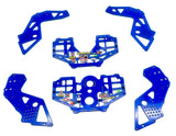 Losi LMT Son Uva Digger 2.0 CHASSIS SIDE PLATES blue aluminum LOS04028