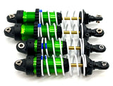 Slash Modified - SHOCKS, Front & Rear 7462 GREEN GTR xxlong w/springs Traxxas 104354-74