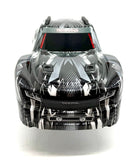 Stampede 4x4 VX3 - BODY Shell (Black white cover clipless traxxas 67454-4)