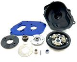 Slash Modified - SPUR & SLIPPER CLUTCH 86t, Motor Mount (Blue) Traxxas 104354-74