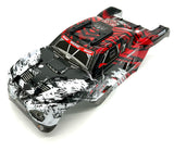 Team Corally KAGAMA 4 - Body (Red Painted Buggy trimmed C-00293