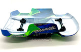 fits SLASH 2wd VXL - BODY Shell (Green Blue black CLIPLESS 4x4 58276-74