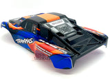 fits SLASH 2wd VXL - BODY Shell (ORANGE & BLUE 4x4 6812t 58276-74