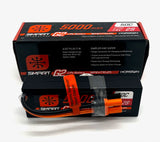 Spektrum 7.4V 5000mAh 2S 50C Smart LiPo G2 Hard Case: IC3 SPMX52S50H3