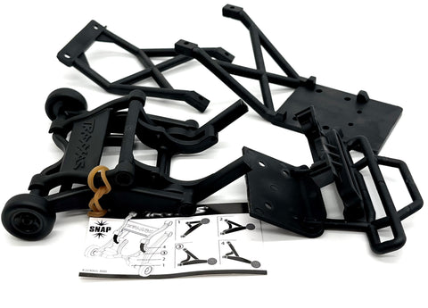 Bigfoot BL-2S BLACK BUMPERS & front/rear Skid plates (bigfoot 36334-4