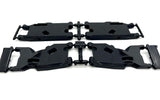 Tekno EB48 2.2 SUSPENSION ARMS (front/rear composite) TKR9005