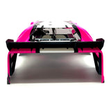 Slash Late Model - BODY, Dirt Oval Racer, PINK, complete w/decals 10423 Traxxas 104364-74