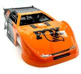 Slash Late Model - BODY, Dirt Oval Racer, FOX, complete w/decals 10423 Traxxas 104364-74