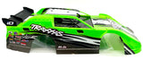 Slash Late Model - BODY, Dirt Oval Racer, GREEN, complete w/decals 10423 Traxxas 104364-74