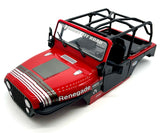 Axial SCX-10 III CJ-7 BODY, w/Interior, rollcage, lights (RED) AXI03008