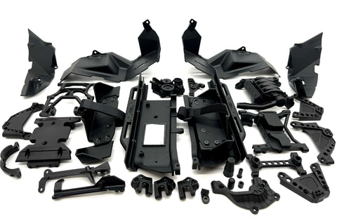 Axial SCX-10 III CJ-7 PLASTIC PARTS, bumpers, sliders, mounts, braces AXI03008