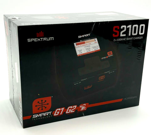 Spektrum S2100 G2 AC 2x100W Smart Charger [SPMXC2000] kraton outcast dual port