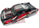 fits SLASH 2wd VXL - BODY Shell (Red & Black clipless 4x4 6812r 58276-74