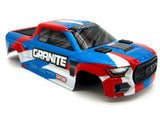 Arrma GRANITE GROM mega 4x4 - Body Shell (BLUE Red cover ARA2102