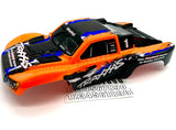 SLASH 4x4 VXL - BODY Shell (Orange #1 Black clipless 68286-4