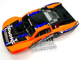 SLASH 4x4 VXL - BODY Shell (Orange #1 Black clipless 68286-4