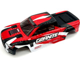 Arrma GRANITE GROM mega 4x4 - Body Shell (RED camo) cover ARA2102