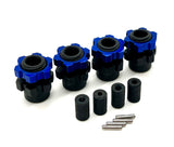 Jato 4x4 BL-2s WHEEL HEXES, axle barrels, pins nuts BLUE Traxxas 90154-4