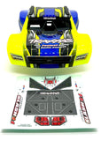 MINI SLASH BODY cover Shell (YELLOW Painted ProGraphics, clipless Traxxas 108164-1