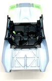 MINI SLASH BODY cover Shell (GREEN Painted ProGraphics, clipless Traxxas 108164-1