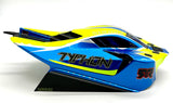 Arrma TYPHON 4x4 223s - Body Shell (Blue painted clipless ARA4306V4)