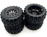 MINI-MAXX Wheels & Tires (Factory Glued Assembled Sledgehammer (set 4) Traxxas 107154-1