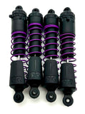 Arrma QUAKE 2wd - Shocks (Purple) assembled front & rear set springs gorgon ARA3537
