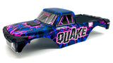 Arrma QUAKE 2wd - BODY (Purple) assembled painted cover shell ARA3537