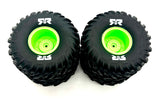 Arrma QUAKE 2wd - Tires (Green) DBOOTS Cut Chevron MT (4) ARA3537