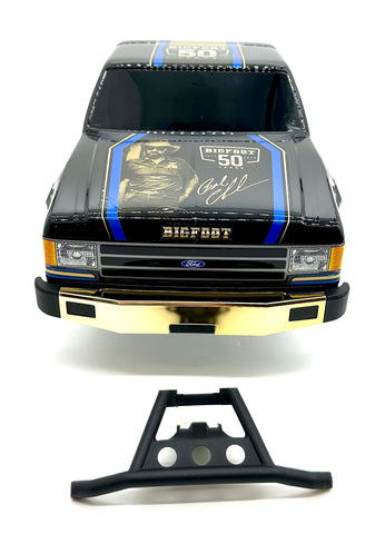 BIGFOOT 4x4 Brushless Body Shell No8 Black 50th TRA9020-50TH 67134