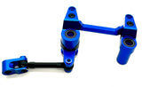 1/10 MAXX Ultimate STEERING Assembly blue (Bellcrank Horn Linkage Bearings 89087-4