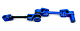 1/10 MAXX Ultimate STEERING Assembly blue (Bellcrank Horn Linkage Bearings 89087-4