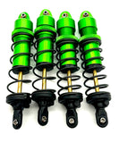 1/10 MAXX Ultimate SHOCKS (GREEN-Anodized Gt-maxx 8961t dampers, springs 89087-4