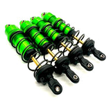1/10 MAXX Ultimate SHOCKS (GREEN-Anodized Gt-maxx 8961t dampers, springs 89087-4