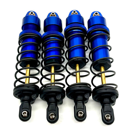 1/10 MAXX Ultimate SHOCKS (Blue-Anodized Gt-maxx 8961t dampers, springs 89087-4
