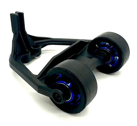 1/10 MAXX Ultimate Wheelie Bar set, Blue Aluminum assembled 89087-4