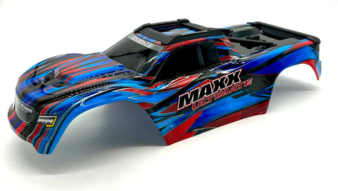 1/10 MAXX Ultimate BODY cover Shell ( Blue clipless 89087-4